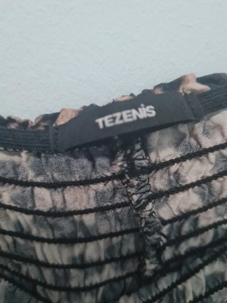 Pantalones palazzo leopardo Tezenis