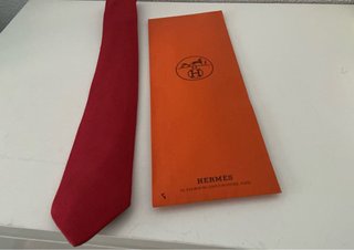 Corbata Hermes Roja