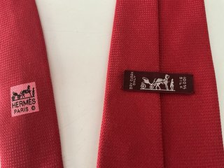 Corbata Hermes Roja