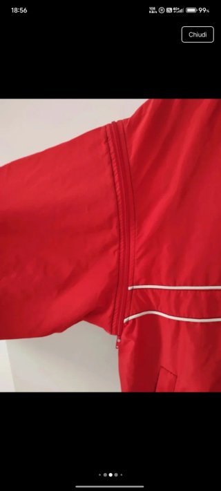 Giacca Nike Agassi Vintage Rossa