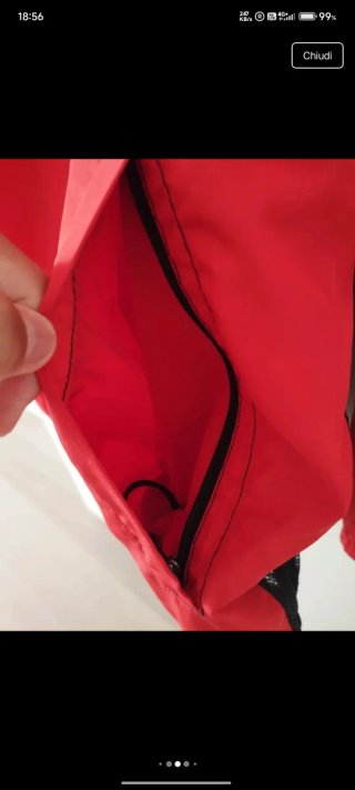 Giacca Nike Agassi Vintage Rossa