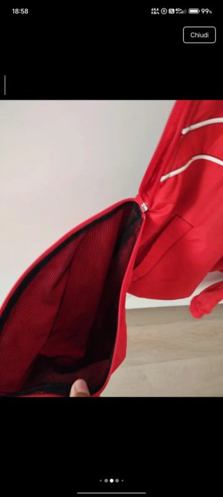 Giacca Nike Agassi Vintage Rossa