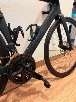 Bicicleta Merida Reacto 6000 Negra shimano 105 di2