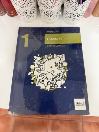Libro Filosofía 1° Bachillerato