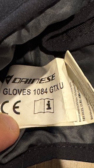 Guantes Dainese Gore-Tex Talla M (8,5)
