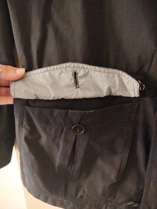 Chaqueta Impermeable Emidio Tucci Goretex Negra