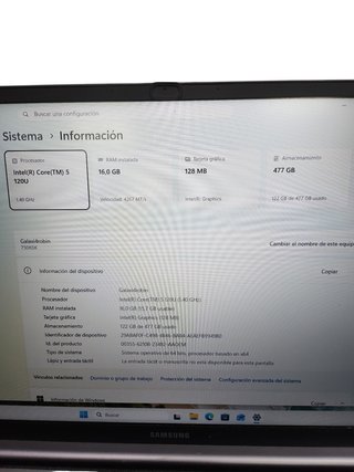Samsung Galaxy Book 4 i5 16GB 500GB SSD