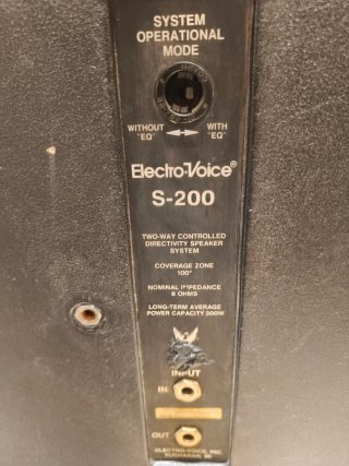 Altavoces EV Stage System 200