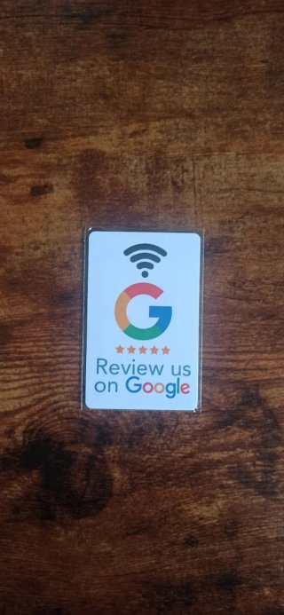 Carte NFC per recensioni Google