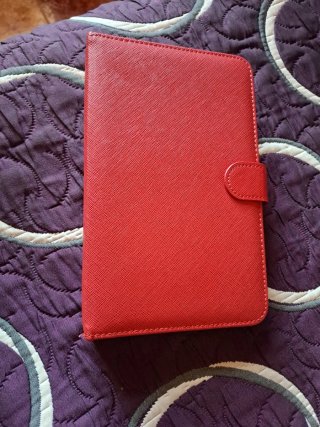 Teclado para Tablet/iPad con Funda Roja