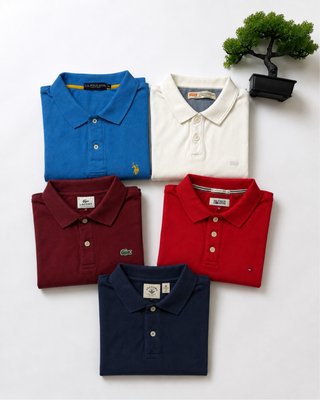 Pack 5 polos para reventa
