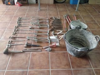 Lote Herramientas Albañilería Varias