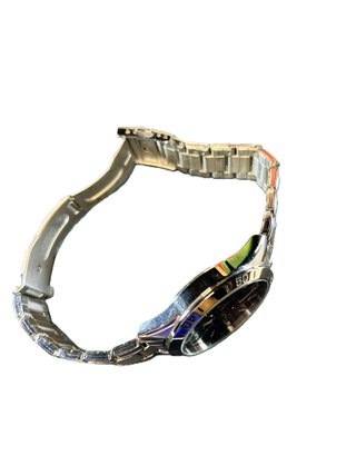 Reloj Lotus Multifunción (Acero y Esfera Negra)