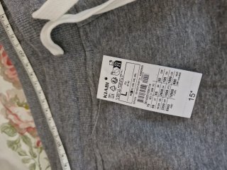 Pantalón chándal gris talla L