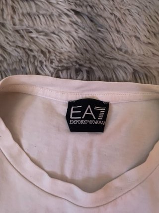 Camiseta EA7 Emporio Armani Blanca Talla S