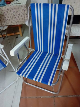 Sillas de campo plegables (3 unidades)