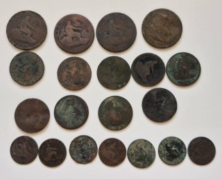 Lote Monedas Históricas España - Gobierno Prov.