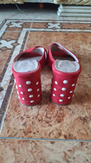 Sandalias Rojas Rebecca Hope