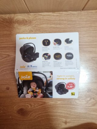 Portabebés Joie i-Snug, con carrito base de regalo