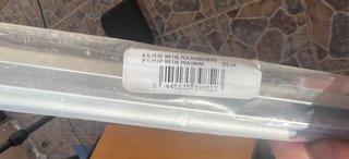 Perfil Metálico Guardavivo Plata 280cm