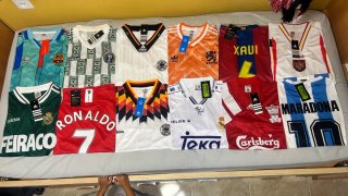 Pack 11 Camisetas Retro Fútbol