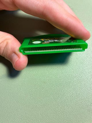 Pokemon Verde Hoja Edición Original Nintendo GBA