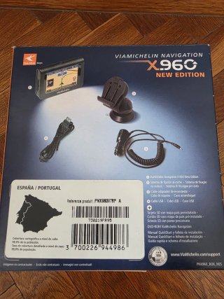 Navegador GPS ViaMichelin X960 New Edition