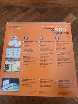Navegador GPS ViaMichelin X960 New Edition