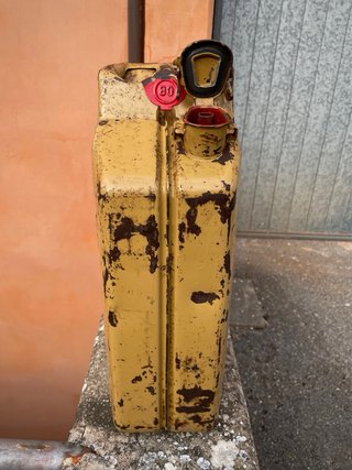 Tanica militare Jerrycan Inglese WW2
