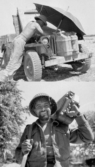 Tanica militare Jerrycan Inglese WW2