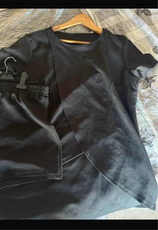 Conjunto negro mujer