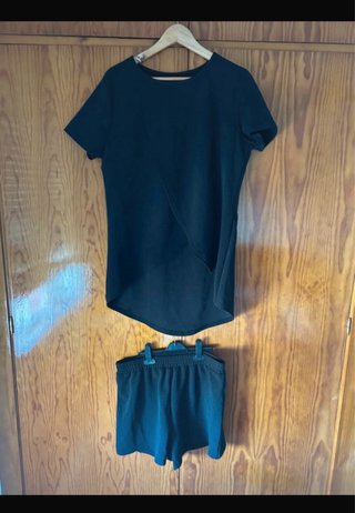 Conjunto negro mujer