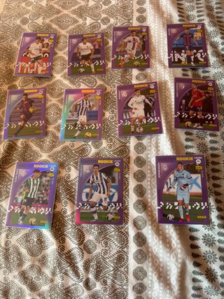 11 Cromos Master Rookie Megacracks 2023-24