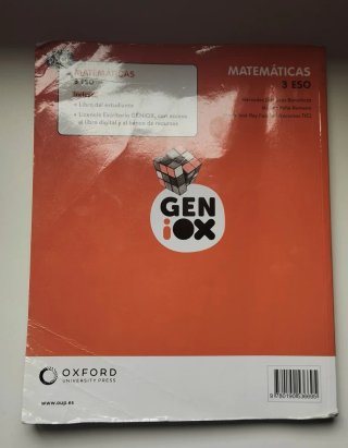Lote de libros de matemáticas Oxford Geniox