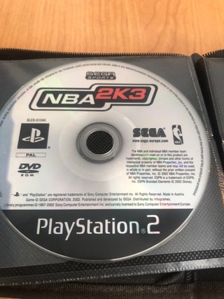 Juego PS2 NBA 2K3 SEGA