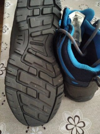 Botas Montaña Trekking Talla 34 Azul/Gris