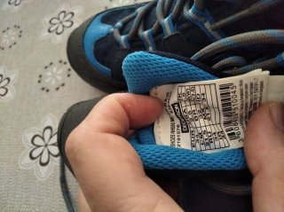 Botas Montaña Trekking Talla 34 Azul/Gris