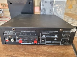 Pack Karaoke JVC: Altavoz y Amplificador