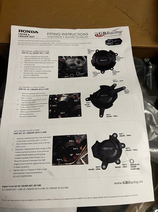 Protector de Motor Honda CB650R / CBR650R
