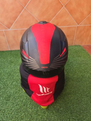 Casco MT Helmets Negro Rojo