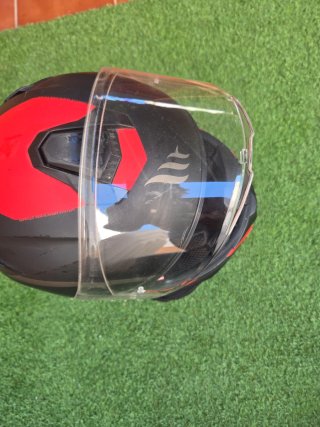 Casco MT Helmets Negro Rojo