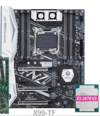 Placa Base X99-TF + CPU E5 2678 V3 + 16gb RAM