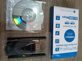 Adaptador USB Dual Band ElecMoga WiFi 5
