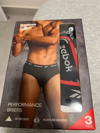 Reebok Performance Briefs 3 Pack