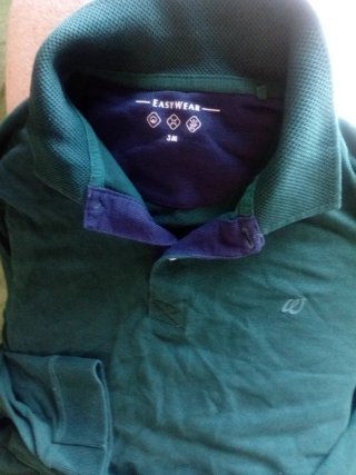Polo verde Easy Wear talla M