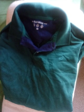 Polo verde Easy Wear talla M