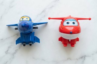 Super Wings Auldey Jerome e Jett