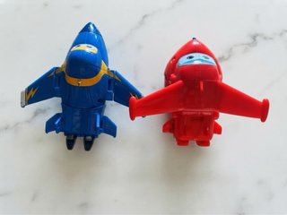 Super Wings Auldey Jerome e Jett