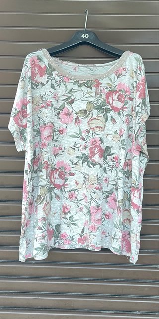 Blusa My Luna donna tg 5/L stampa floreale