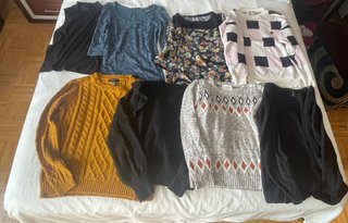 Pack 5 jerseys mujer varias marcas